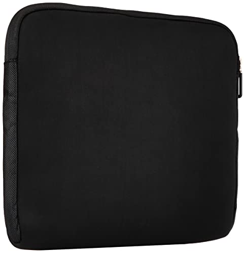 Amazon Basics 14-Inch Laptop Sleeve, Protective Case with Zipper - Black