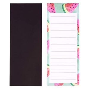 Juvale Magnetic Fridge Notepads for Grocery, Shopping Lists, To-Do Memos, Fruit Design (6 Pack)