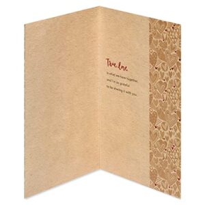 American Greetings Romantic Card (True Love)