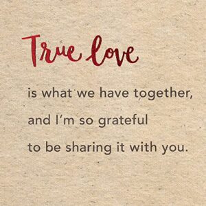 American Greetings Romantic Card (True Love)