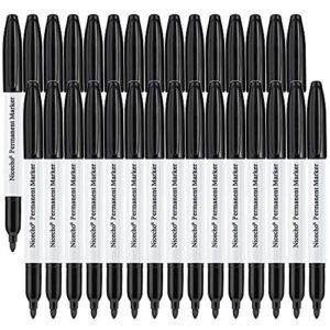permanent markers, black permanent marker pens, 30 count fine point basic marker set