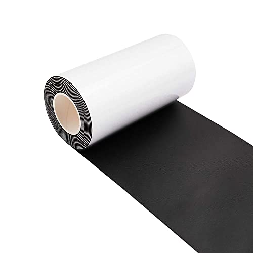 Leather Repair Tape Patch Kit Black 3 x 60 inch Leather Repair Patch Self Adhesive for Furniture, Couch, Sofa, Car Seats,Computer Chair, First Aid Vinyl Repair Kit