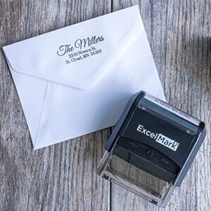 Custom Stamp - Return Address Stamp - Self Inking Stamp Design 4