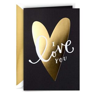 hallmark signature valentines day card, anniversary card, love card for significant other (today, tomorrow, always)