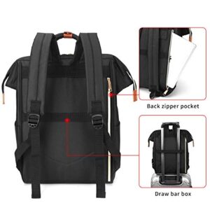 Sowaovut Laptop Backpack 15.6 Inch Casual Daypack Water Resistant Business Travel School Backpack for Women Student