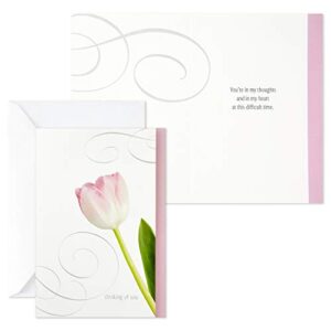 Hallmark Assorted Sympathy Cards (Flowers, 12 Cards and Envelopes)