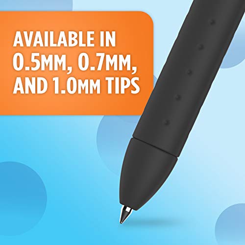 Paper Mate InkJoy Gel Pen, Fine Point, Black, Box of 12