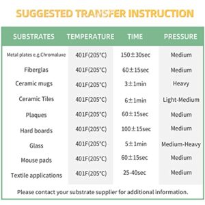 A-SUB Sublimation Paper- 150 Sheets Heat Transfer Paper 8.5x11 inch Compatible with Inkjet Sublimation Printer 105g