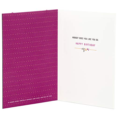 Hallmark Signature Birthday Card for Her (Sassy and Classy Flag)