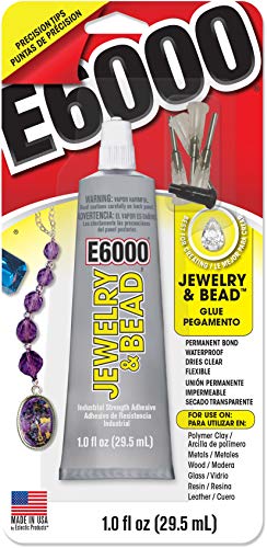 E6000 242001 Jewelry and Bead Adhesive - 1 fl oz