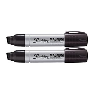 2 pack sharpie 44101 sharpie magnum permanent marker black
