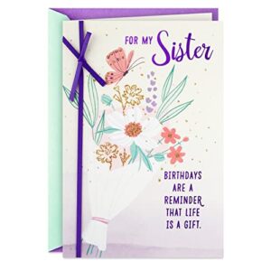 hallmark birthday card for sister (life is a gift)