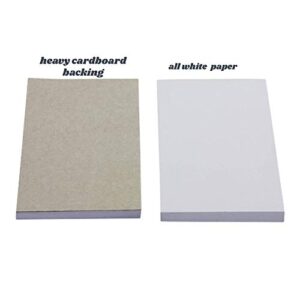 KitchenDine: Memo Pads - Note Pads - Scratch Pads - Writing pads - Server Notepads - 10 Pads with 100 sheets in Each Pad (4 x 6)