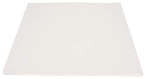 School Smart Railroad Boards, 22 x 28 Inches, 6-Ply, White, Pack of 25 - 1485742