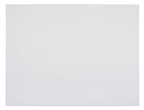 School Smart Railroad Boards, 22 x 28 Inches, 6-Ply, White, Pack of 25 - 1485742