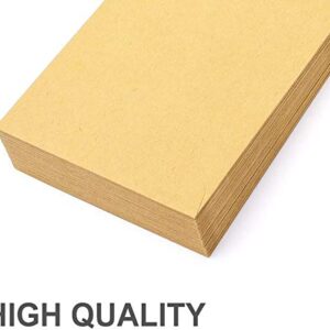 Acko #1 Coin and Small Parts Envelopes 2-1/4 x 3-1/2 Brown Kraft Envelopes with Gummed Flap for Home Office Garden 500pcs