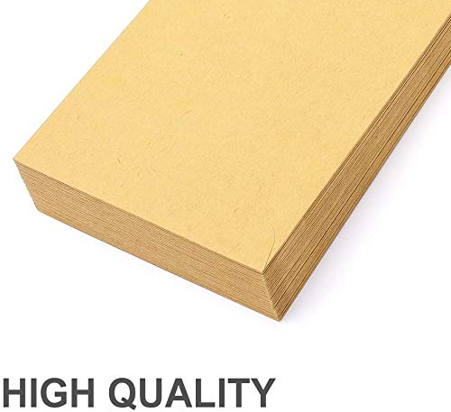 Acko #1 Coin and Small Parts Envelopes 2-1/4 x 3-1/2 Brown Kraft Envelopes with Gummed Flap for Home Office Garden 500pcs