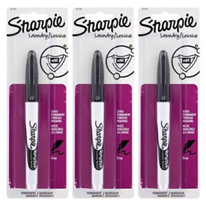 sharpie rub-a-dub laundry marker, pack of 3 (sn31101pp-2)
