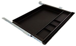 pencil drawer by nycco underdesk drawer 23 inch wide – ball-bearing slides – black