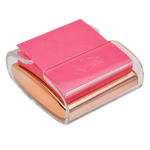 Post-it Pop-up Note Dispenser, Rose Gold, 3 x 3 in, 1 Dispenser/Pack (WD-330-RG)