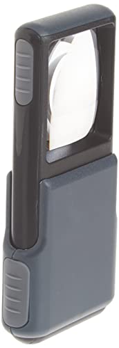Carson MiniBrite LED Lighted Slide-Out Aspheric Magnifier with Protective Sleeve (PO-55)