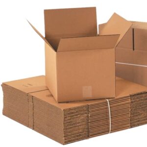 AVIDITI Shipping Boxes Medium 12"L x 12"W x 12"H, 25-Pack | Corrugated Cardboard Box for Packaging, Moving and Storage 12x12x12