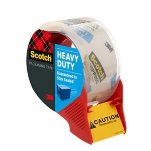 Scotch Heavy Duty Packing Tape with Dispenser