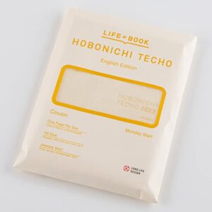 Hobonichi Techo Cousin Book [English/A5/January 2023 Start/Monday Start]