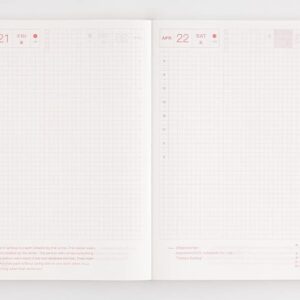 Hobonichi Techo Cousin Book [English/A5/January 2023 Start/Monday Start]