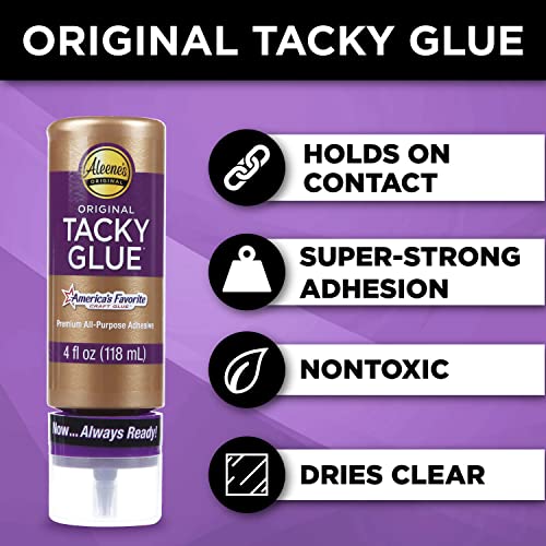 Aleene's Always Ready Tacky Glue, 4 oz, Original