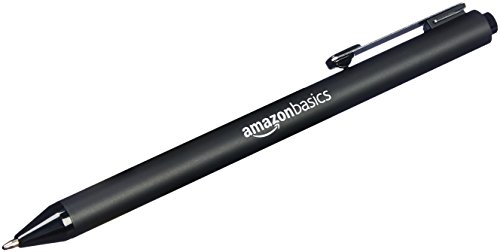 Amazon Basics Retractable Ballpoint Pen - Black, 1.2mm, 12-Pack
