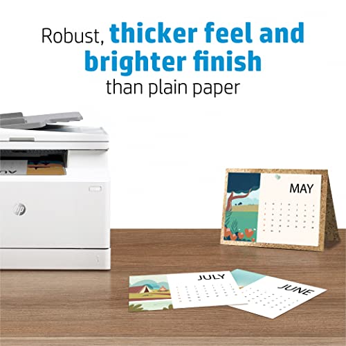 HP HeavyWeight Project Paper, Matte, 8.5x11 in, 40 lb, 250 sheets, works with inkjet, PageWide, laser printers (Z4R14A)