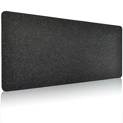 DAWNTREES Large Felt Desk Pad , 40''x16'' Full Desk Mouse Pad, Desk Pad for Keyboard ,Computer Mat for Desk ,100X40cm Felt Desk Mat for Desk Pad Protector