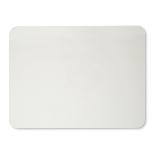 Charles Leonard Dry Erase Lapboard, 9 x 12 Inches, Masonite, One Sided, Plain White, 12 Each (35100)