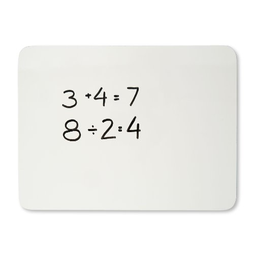 Charles Leonard Dry Erase Lapboard, 9 x 12 Inches, Masonite, One Sided, Plain White, 12 Each (35100)