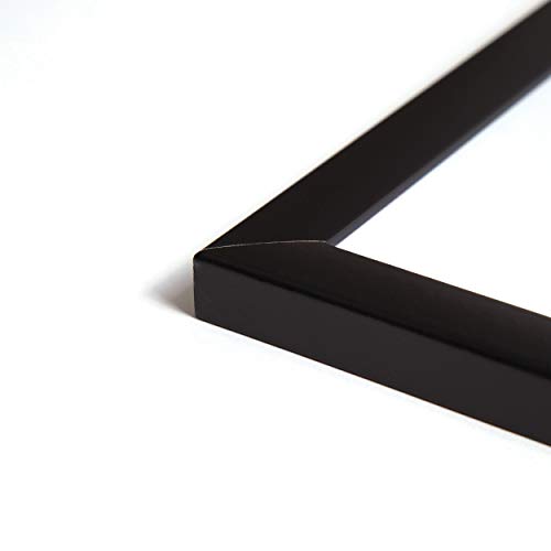 U Brands Magnetic Dry Erase Board, 23 x 35 Inches, Black Wood Frame (311U00-01)