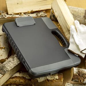 Officemate Portable Clipboard Storage Case, Charcoal (83301)