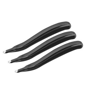 ktrio staple remover professional magnetic easy staple removers stapler remover staple remover tool staple puller remover staple pullers for office, school and home, 3 pack black