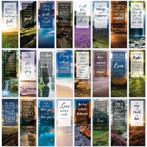 Bible Verse Bookmarks with Full Scripture - Pack of 48