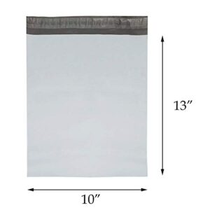 9527 Product Poly Mailers Envelopes Shipping Bags Self Sealing,100 Bags,10x13 inches,2.5 Mil (White)