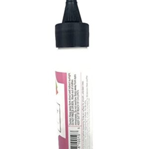 Art Glitter Glue Designer Dries Clear Adhesive 2 oz with Ultra Fine Metal Tip