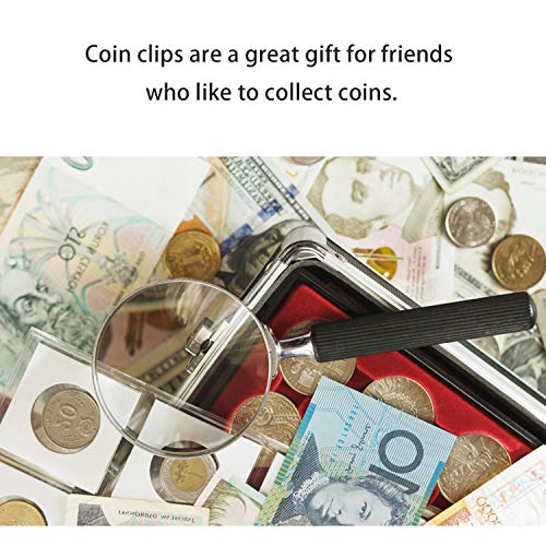 Favourde 300 Pieces Cardboard Coin Holder Flip Mega Assortment, 2 by 2 Inch for Coin Collection (6 Sizes)