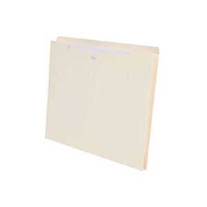 Staples 440373 File Jackets With Reinforced Tab 2-Inch Expansion Letter Size Manila 50/Bx