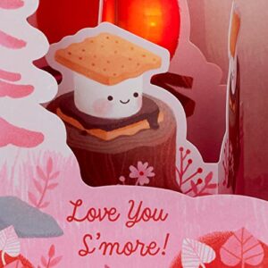 Hallmark Paper Wonder Musical Pop Up Valentines Day Card (S'mores)