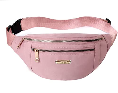 Fanny Pack Waist Pack for Women, Waterproof Waist Bag with Adjustable Strap for Travel Sports Running