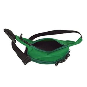 DALIX Fanny Pack w/ 3 Pockets Traveling Concealment Pouch Airport Money Bag (Green)