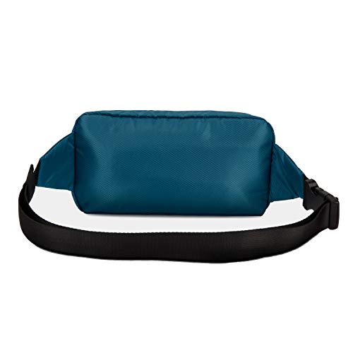 Travelon World Travel Essentials Convertible Sling/Waist Pack, Peacock Teal, One Size
