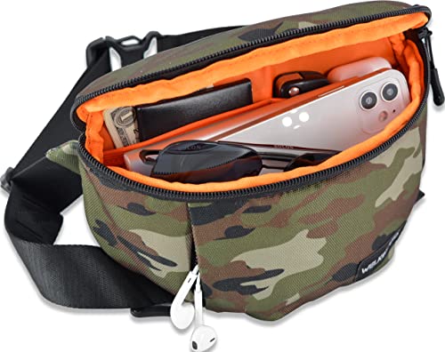 Camo Fanny pack, Slim fanny pack, Mens fanny pack, Mens fanny pack crossbody, Womens fanny pack, Fanny pack for men, Fanny packs for women,Fanny pack for women,Waist bag for women,Waist pack for women