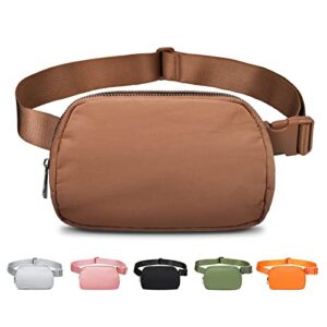 fanny packs for women men, everywhere belt bag with adjustable strap small waterproof crossbody fanny pack fashion waist packs for travel workout running hiking