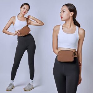 Fanny Packs for Women Men, Everywhere Belt Bag with Adjustable Strap Small Waterproof Crossbody Fanny Pack Fashion Waist Packs for Travel Workout Running Hiking